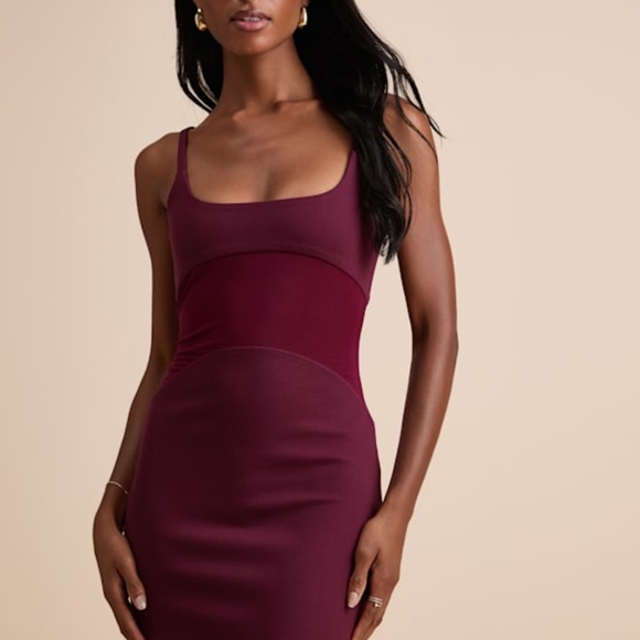 Lulus Lasandra Plum Sleeveless Column Maxi Dress Purple - Size M - Picture 1 of 1